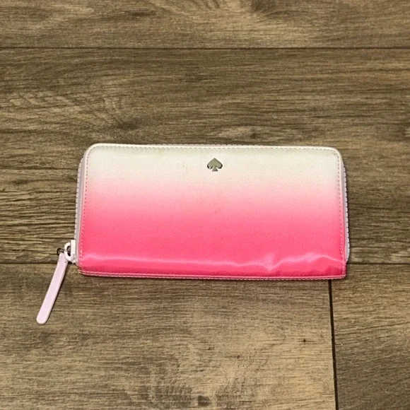 Kate Spade Pink Ombré Wallet - Picture 1 of 4